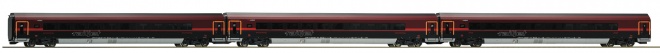 Set of 3 middle cars Railjet RJ 162<br /><a href='images/pictures/Roco/234478.jpg' target='_blank'>Full size image</a>